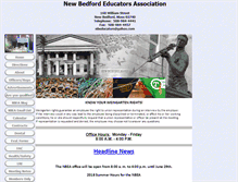 Tablet Screenshot of newbedford.massteacher.org