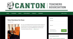Desktop Screenshot of canton.massteacher.org