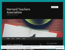 Tablet Screenshot of harvard.massteacher.org