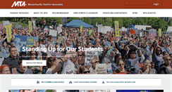 Desktop Screenshot of massteacher.org