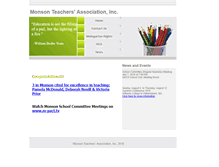 Tablet Screenshot of monson.massteacher.org